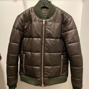AllSaints - Bowen Puffer Bomber Jacket